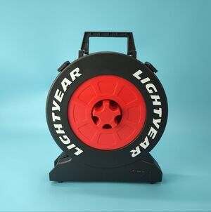 Disney Pixar Cars Lightyear Storage Carrying Case For Toy Cars